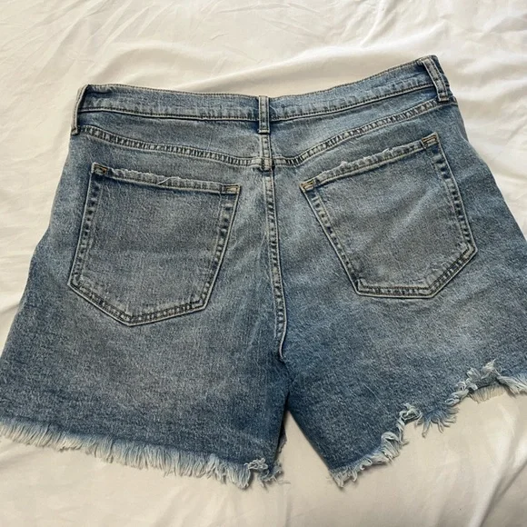 High Rise 4” Jean Shorts - Picture 3 of 5
